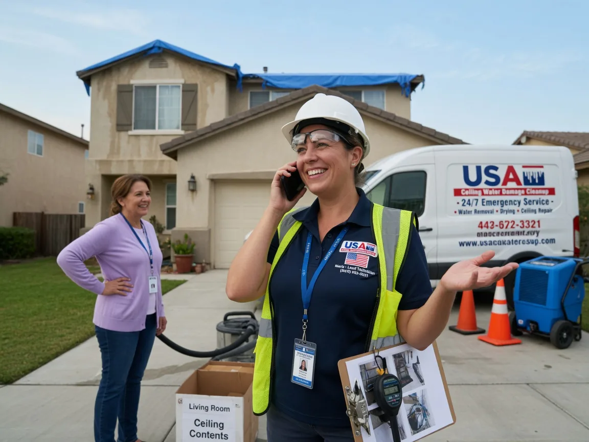 Ceiling Water Damage Restoration Grimes, CA FAQs
